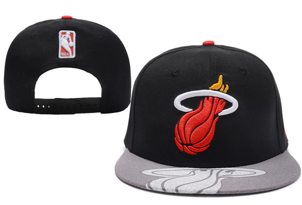 NBA Miami Heat NE Snapback Hat #223